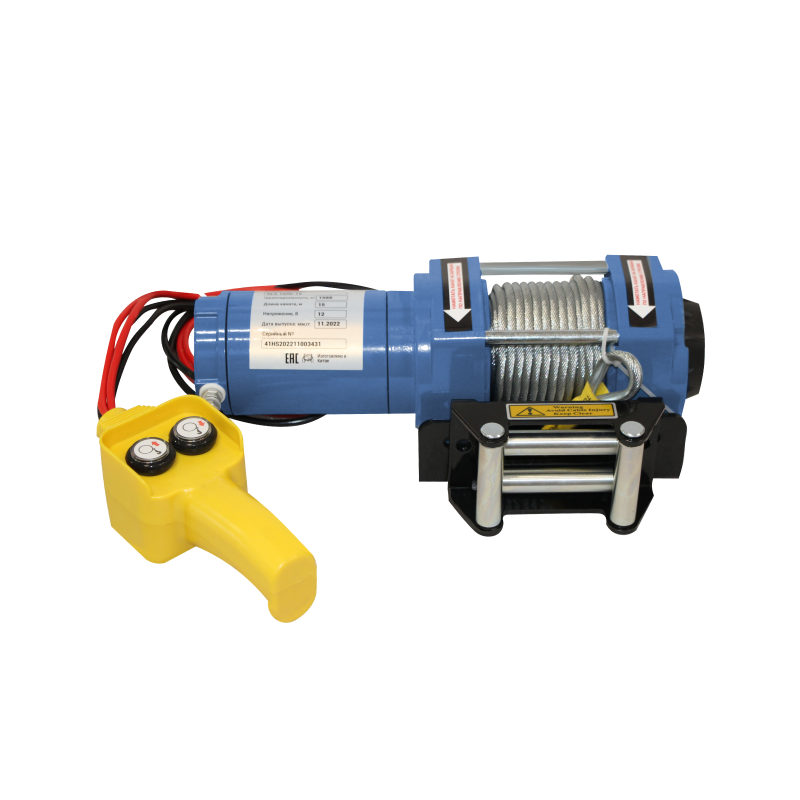 gla-new Автомобильная электрическая лебедка GEARSEN LA 1500-12 - 1