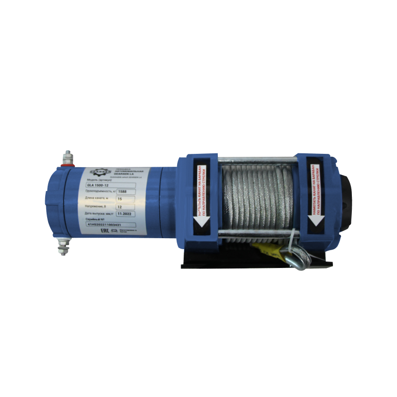 gla-new-2 Автомобильная электрическая лебедка GEARSEN LA 1500-12 - 3